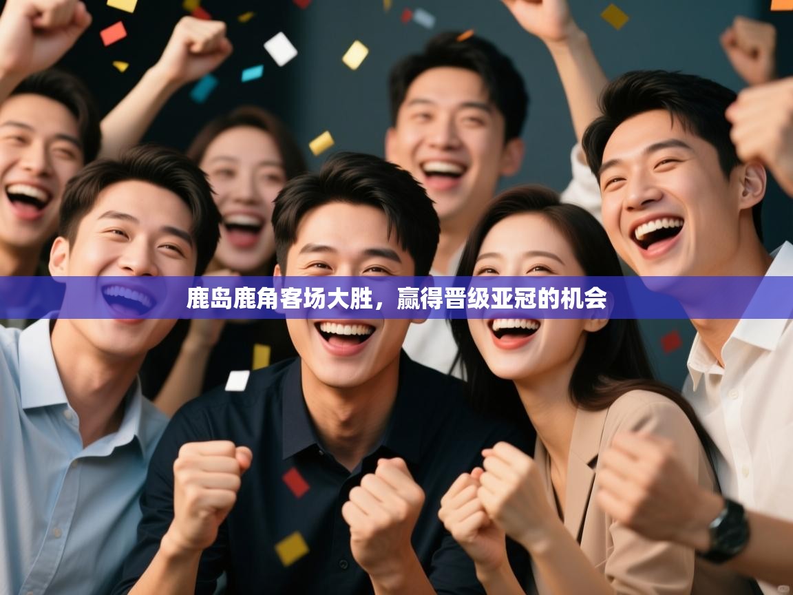 鹿岛鹿角客场大胜，赢得晋级亚冠的机会